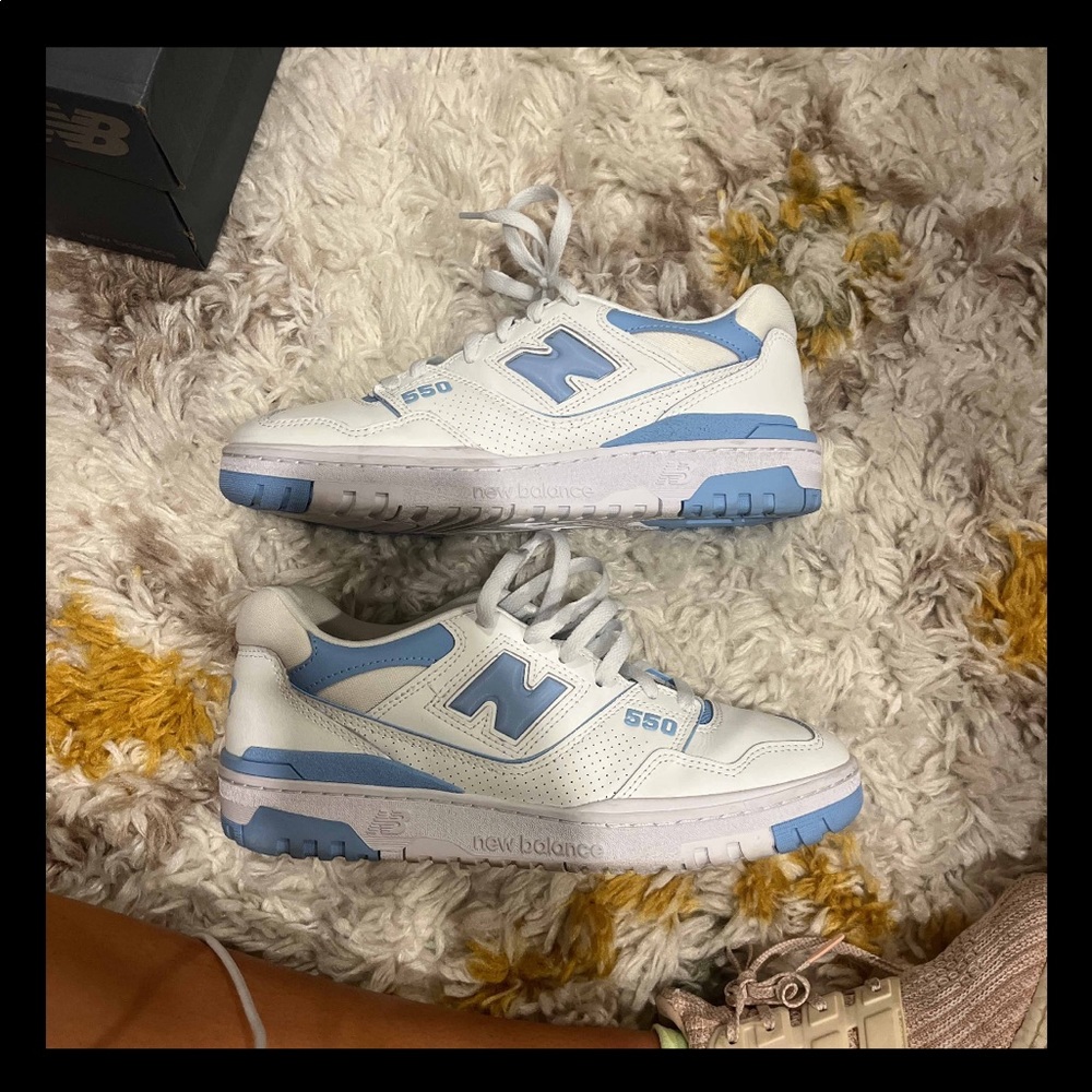 New Balance 550’s Carolina Blue